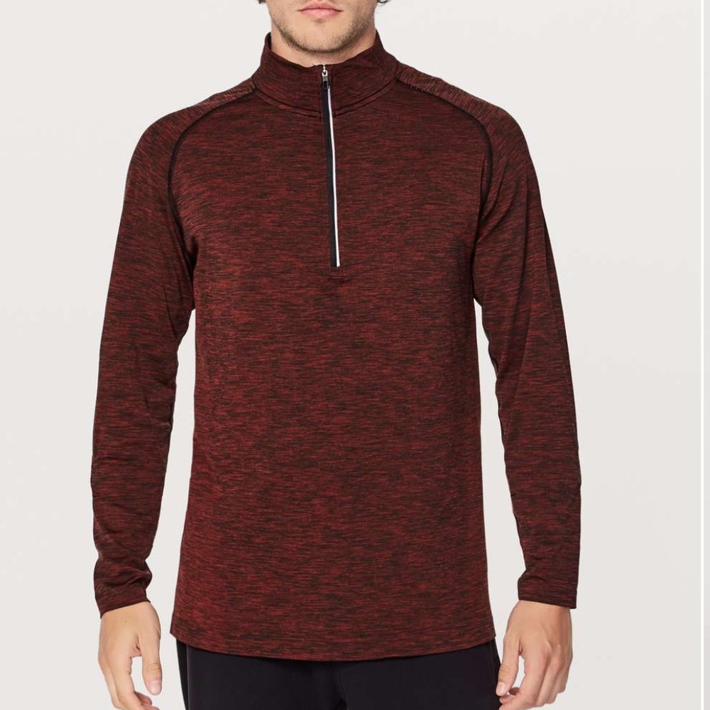 Lululemon metal vent tech 1/2 zip pullover shirt XXL